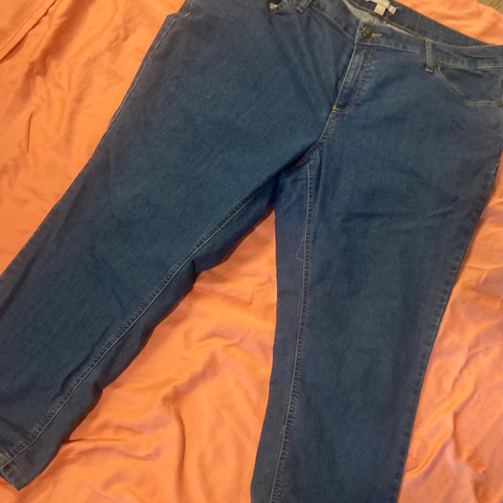 Cropped Blue jean
